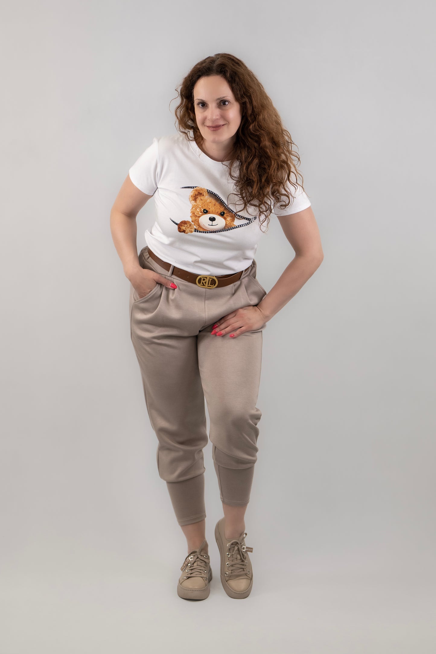 Mintás macis felső