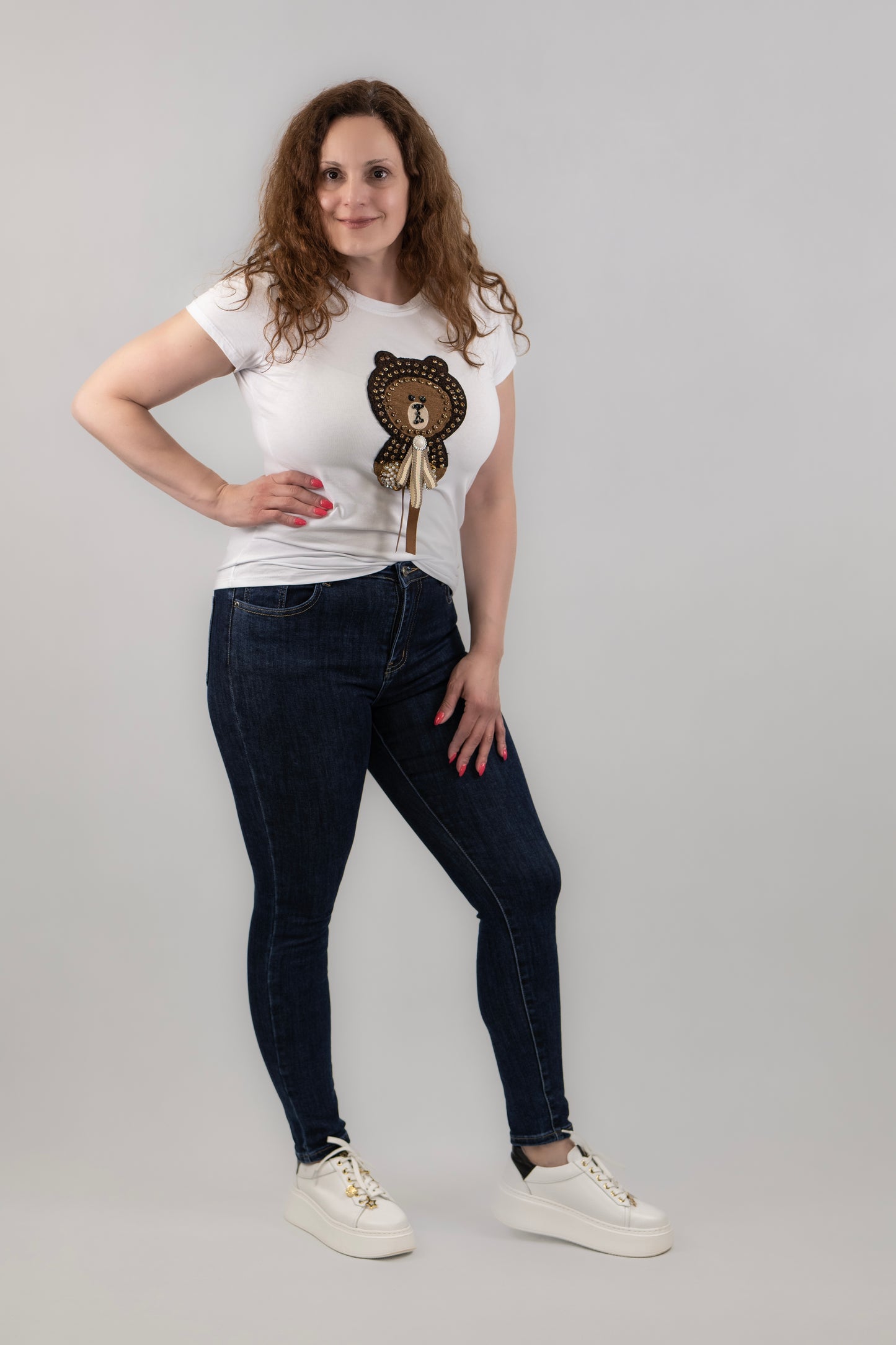 Nyakkendős Maci póló