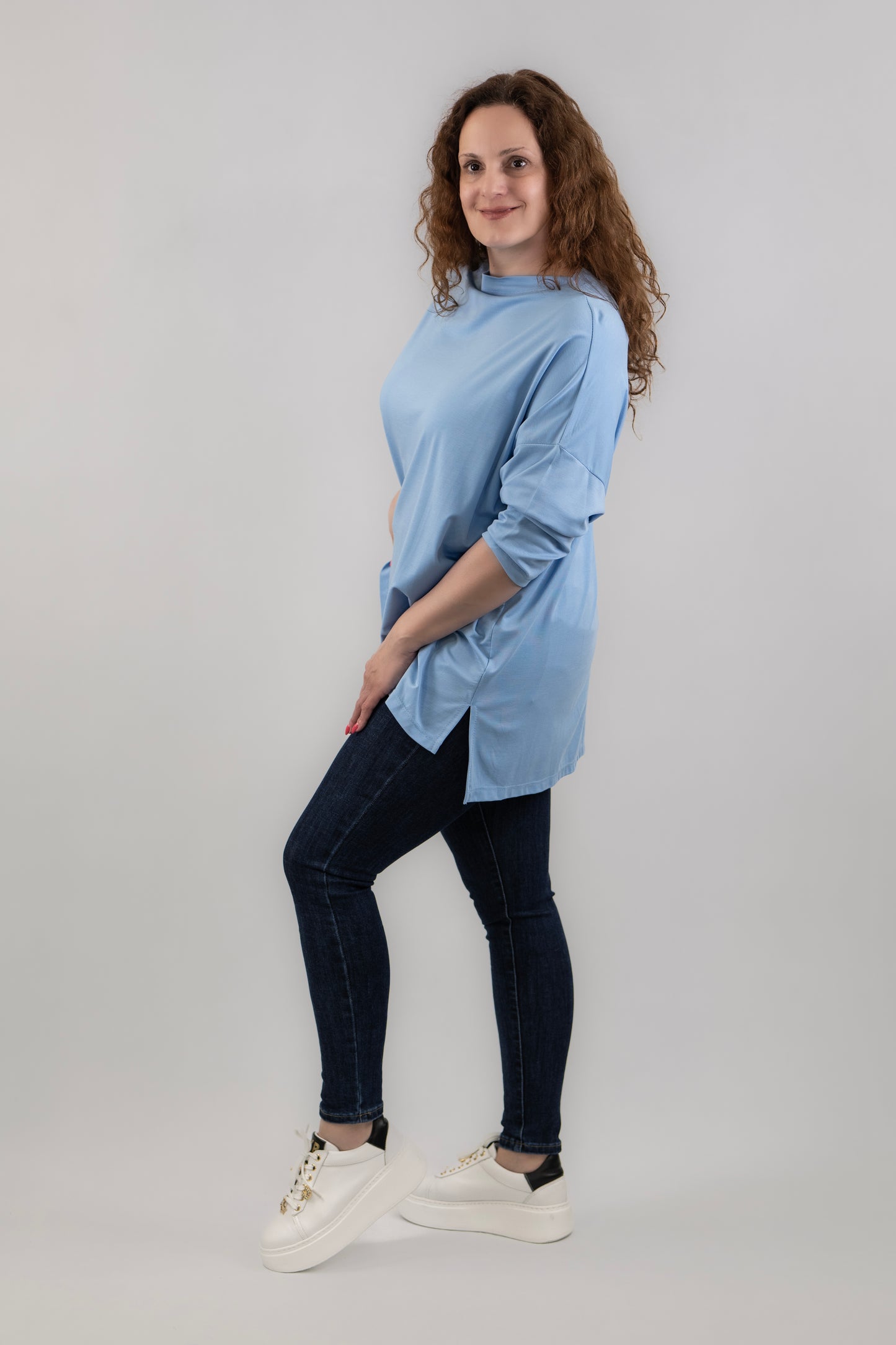 Világoskék tunika