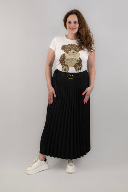 Rakott szoknya övvel