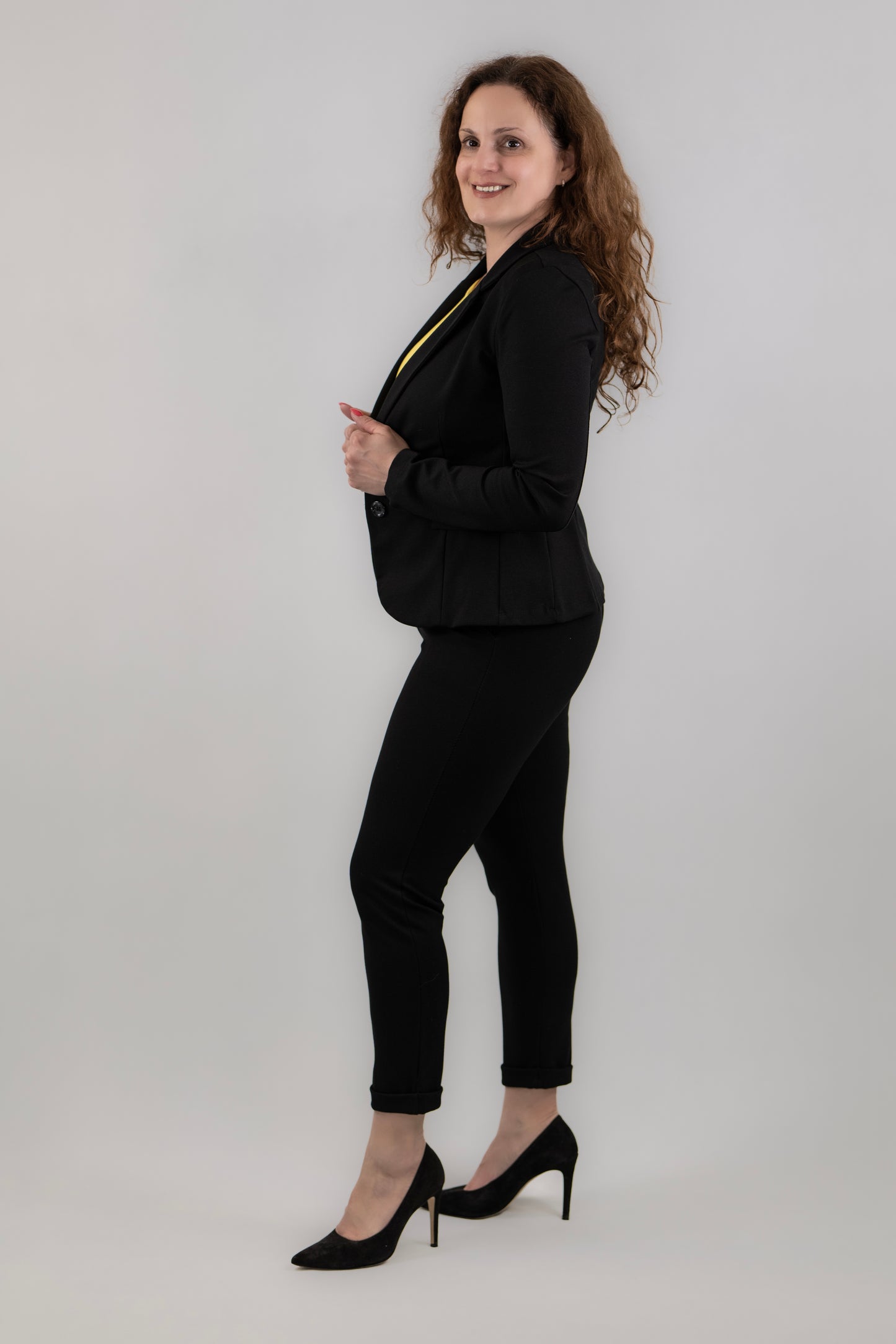 Fekete alkalmi nadrág