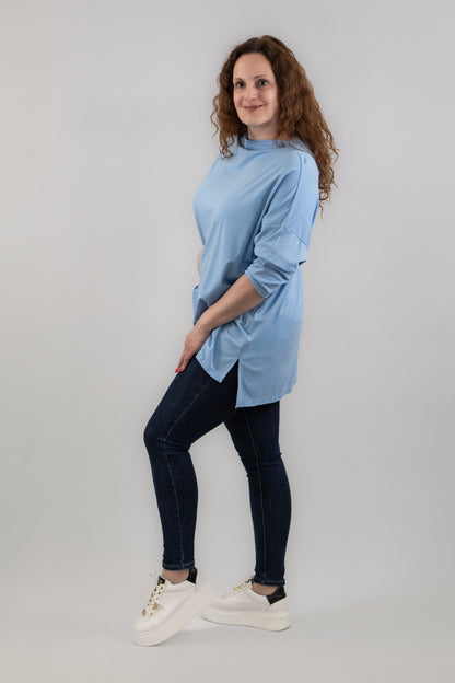 Világoskék tunika