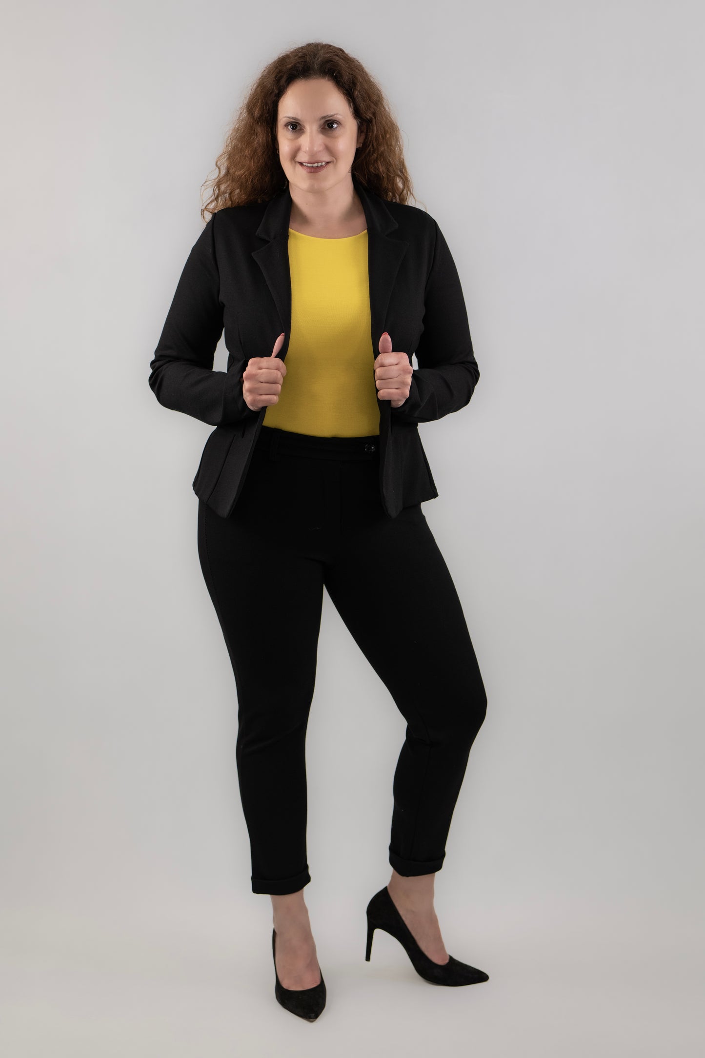 Fekete alkalmi nadrág