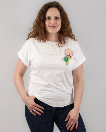 Megi rövid ujjú felső