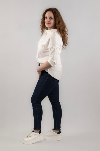 Kámzsa felső fehér