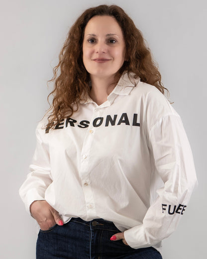 LARA fehér női ing