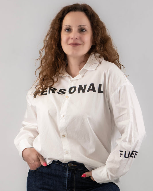 LARA fehér női ing